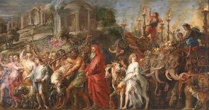 A Roman Triumph by Peter Paul Rubens Oil Painting Reproduction