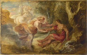 Aurora Abducting Cephalus by Peter Paul Rubens Oil Painting Reproduction