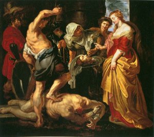 Beheading of St John the Baptist by Peter Paul Rubens Oil Painting Reproduction