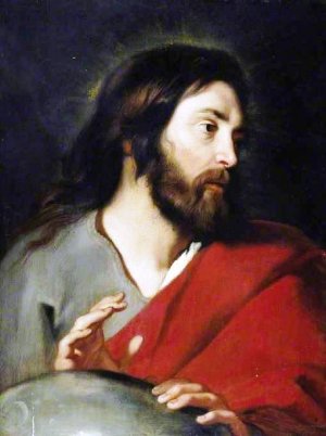 Christ as Redeemer of the World by Peter Paul Rubens Oil Painting Reproduction