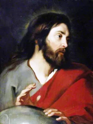 Christ as Redeemer of the World by Peter Paul Rubens Oil Painting Reproduction