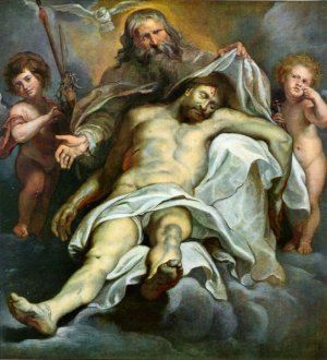 Holy Trinity by Peter Paul Rubens Oil Painting Reproduction
