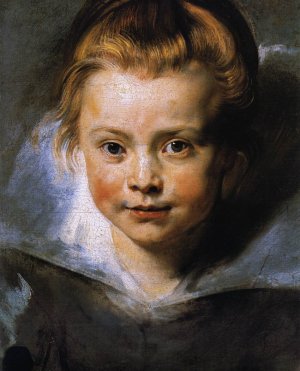Portrait of a Young Girl - Clara Serena Rubens by Peter Paul Rubens Oil Painting Reproduction