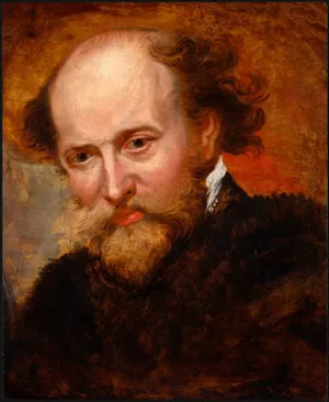 Self Portrait by Peter Paul Rubens - Hand-Painted Oil Painting Reproduction