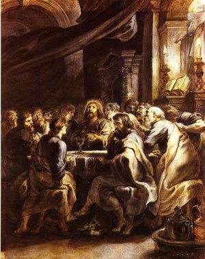 The Last Supper by Peter Paul Rubens Oil Painting Reproduction