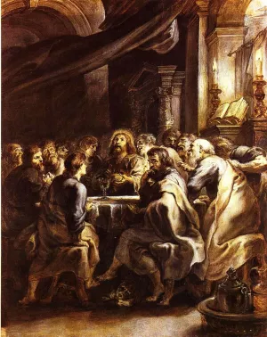 The Last Supper by Peter Paul Rubens Oil Painting Reproduction