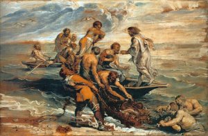 The Miraculous Draught of Fishes by Peter Paul Rubens Oil Painting Reproduction
