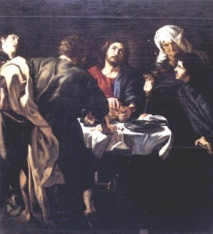 The Supper at Emmaus by Peter Paul Rubens Oil Painting Reproduction
