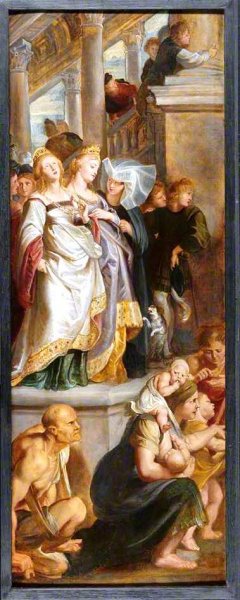 Three Female Witnesses by Peter Paul Rubens - Hand-Painted Oil Painting Reproduction