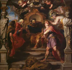 Wrath of Achilles by Peter Paul Rubens Oil Painting Reproduction