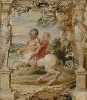 Achilles Educated by the Centaur Chiron by Peter Paul Rubens Oil Painting Reproduction