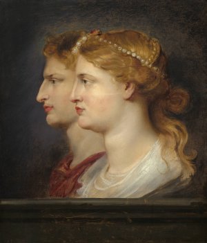 Main Product Photo of Agrippina and Germanicus Painting by Peter Paul Rubens