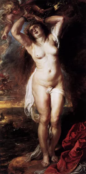 Andromeda by Peter Paul Rubens - Hand-Painted Oil Painting Reproduction