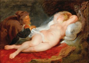 Main Product Photo of Angelica and the Hermit Painting by Peter Paul Rubens