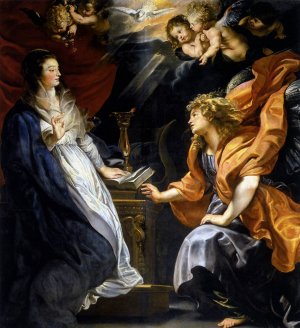 Annunciation by Peter Paul Rubens Oil Painting Reproduction