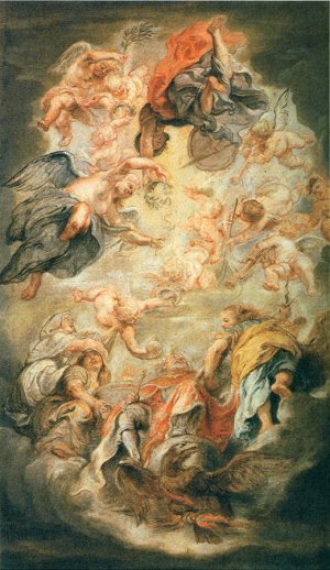 Apotheosis of King James I by Peter Paul Rubens Oil Painting Reproduction