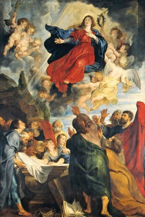 Assumption of Mary by Peter Paul Rubens Oil Painting Reproduction