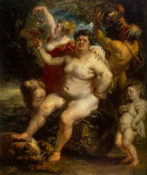 Main Product Photo of Bacchus Painting by Peter Paul Rubens