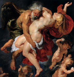 Boreas Abducting Oreithyia by Oil Painting Reproduction