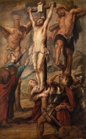 Main Product Photo of Calvary Painting by Peter Paul Rubens