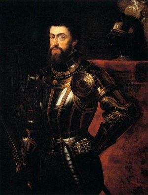Charles V in Armour by Peter Paul Rubens Oil Painting Reproduction
