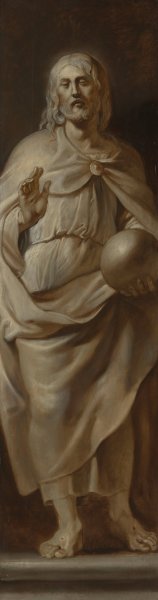 Main Product Photo of Christ Salvator Mundi Painting by Peter Paul Rubens