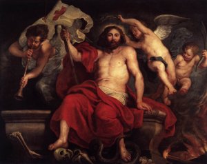 Christ Triumphant over Sin and Death by Peter Paul Rubens Oil Painting Reproduction