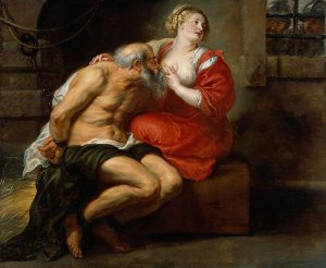 Cimon and Pero Roman Charity by Peter Paul Rubens Oil Painting Reproduction