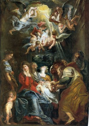 Circumcision of Christ by Peter Paul Rubens - Hand-Painted Oil Painting Reproduction