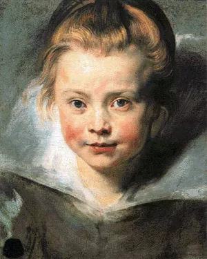 Main Product Photo of Clara Serena Rubens Painting by Peter Paul Rubens