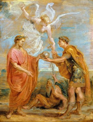 Main Product Photo of Constantius Appoints Constantine As His Successor Painting by Peter Paul Rubens