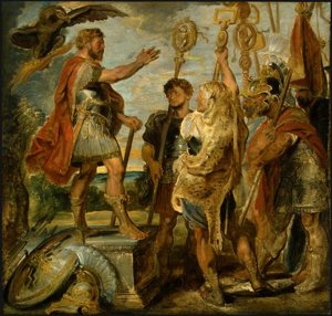 Main Product Photo of Decius Mus Addressing the Legions Painting by Peter Paul Rubens