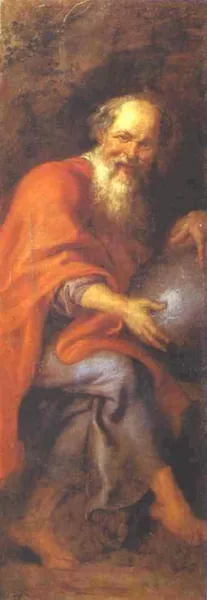 Democritus. by Oil Painting Reproduction