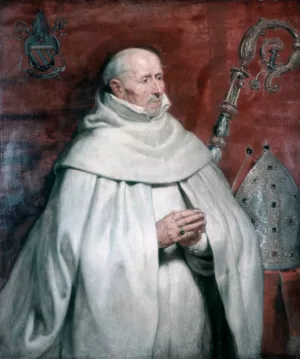 Der Abt von Sankt Michaelis by Peter Paul Rubens - Hand-Painted Oil Painting Reproduction