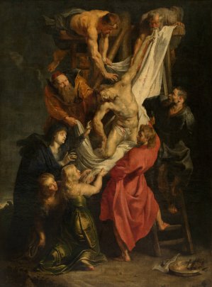 Main Product Photo of Descent from the Cross Painting by Peter Paul Rubens