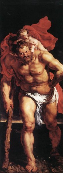 Descent from the Cross Outside Left by Peter Paul Rubens - Hand-Painted Oil Painting Reproduction