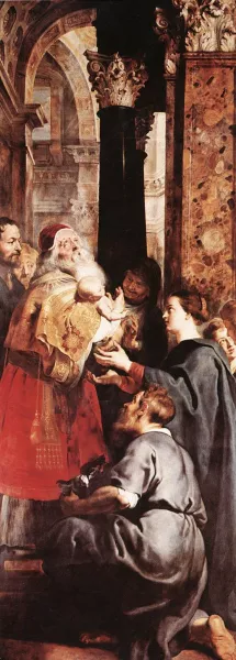 Descent from the Cross Right Wing by Oil Painting Reproduction
