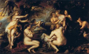 Diana and Callisto by Peter Paul Rubens - Hand-Painted Oil Painting Reproduction