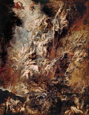 Fall of the Damned by Peter Paul Rubens Oil Painting Reproduction