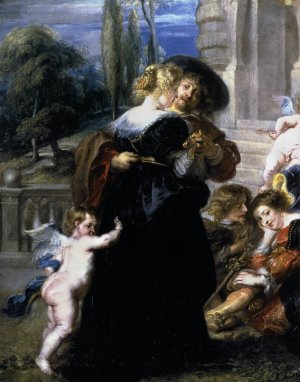 Main Product Photo of Garden of Love Detail Painting by Peter Paul Rubens