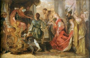 Generosity of Scipio by Peter Paul Rubens Oil Painting Reproduction