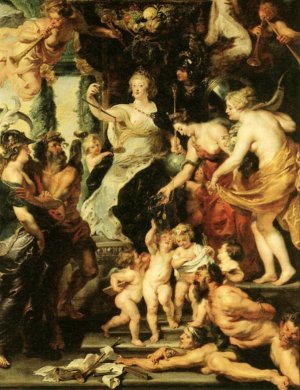 Happiness of the Regency by Oil Painting Reproduction