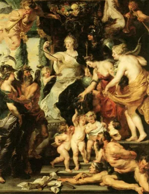 Happiness of the Regency by Oil Painting Reproduction