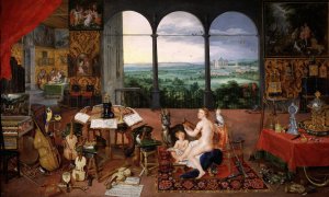 Main Product Photo of Hearing Painting by Peter Paul Rubens