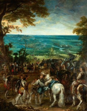 Henry IV of France at the Siege of Amiens in 1597 by Peter Paul Rubens Oil Painting Reproduction