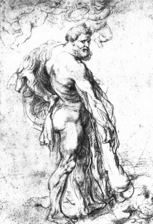 Hercules Crowned by Genii by Peter Paul Rubens Oil Painting Reproduction