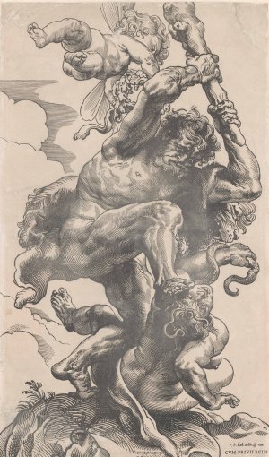 Main Product Photo of Hercules overcomes Envy Painting by Peter Paul Rubens