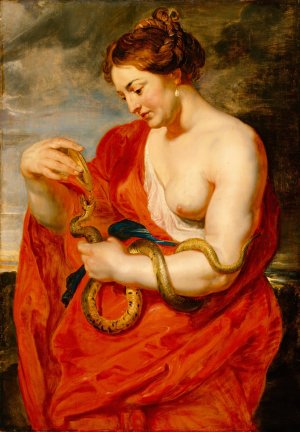 Hygeia, Goddess of Health by Peter Paul Rubens Oil Painting Reproduction