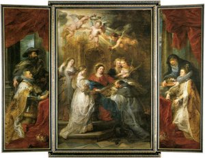 Main Product Photo of Ildefonso Altar Painting by Peter Paul Rubens