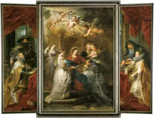 Ildefonso Altar by Peter Paul Rubens - Hand-Painted Oil Painting Reproduction